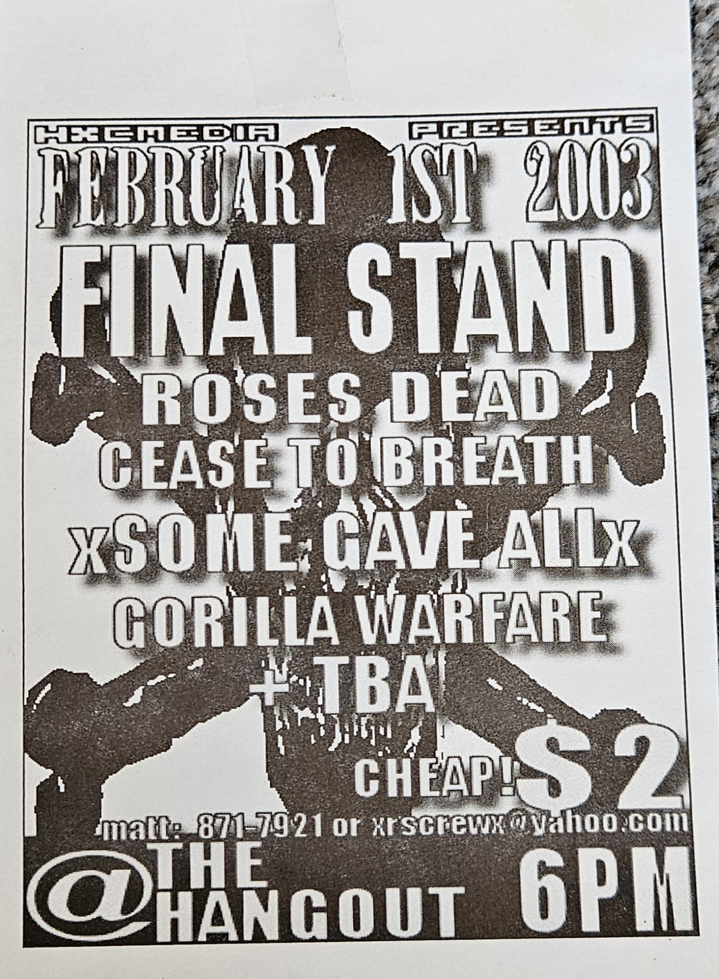 Show Flier