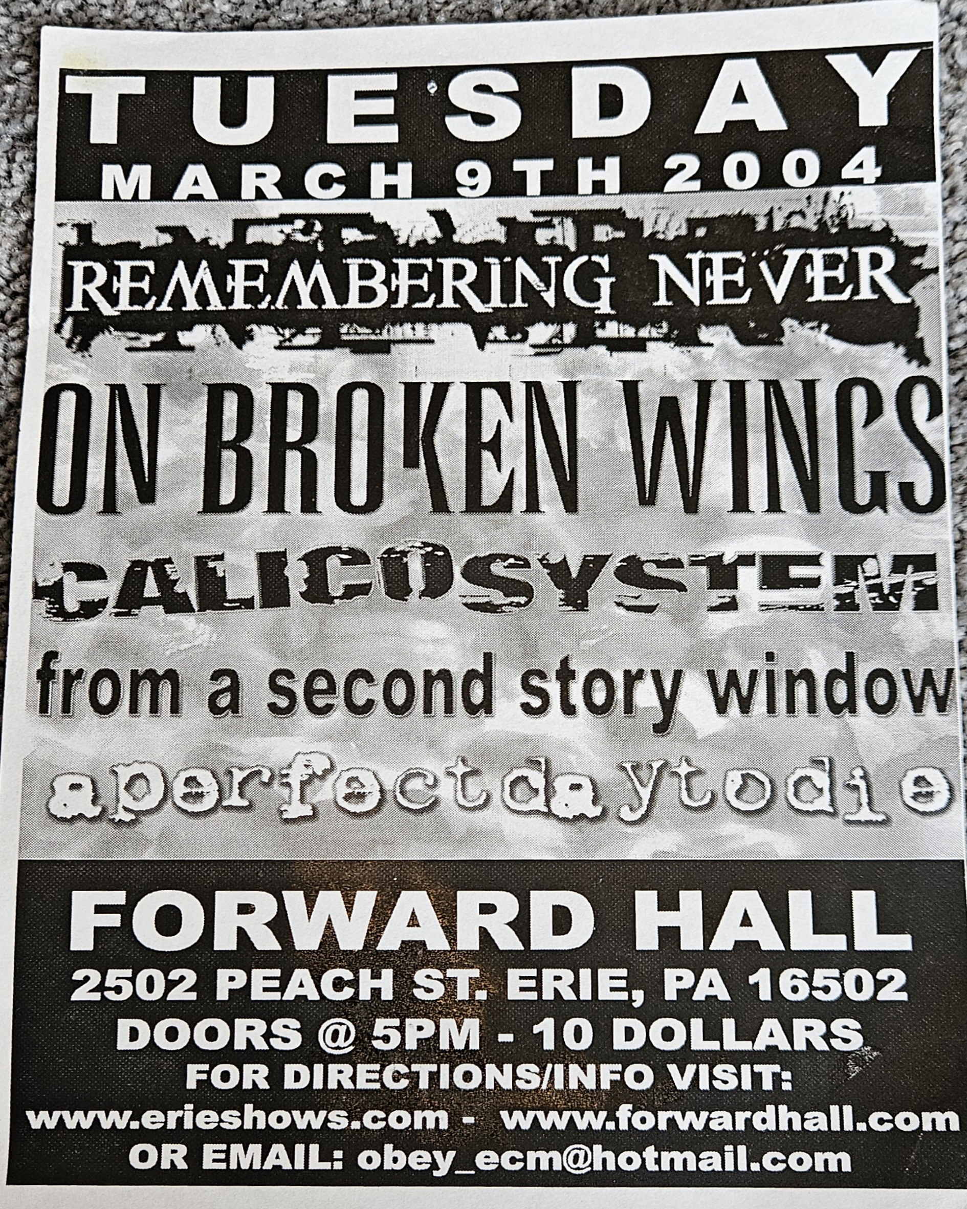 Show Flier